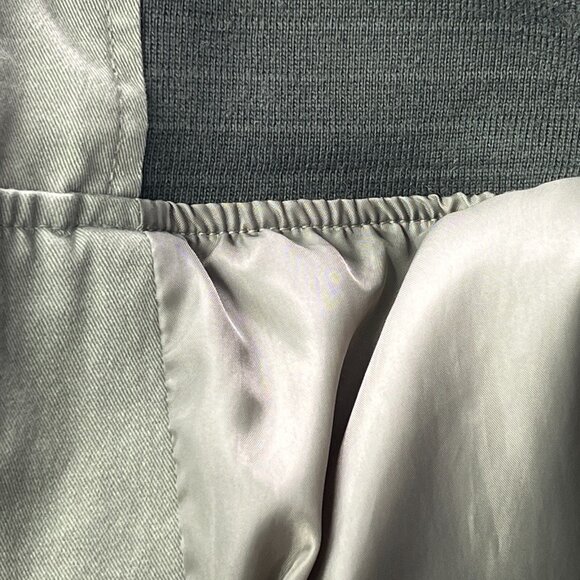 American Rag Army Green Bomber Jacket Mens Small Full Zip Military Gorpcore - Picture 6 of 8